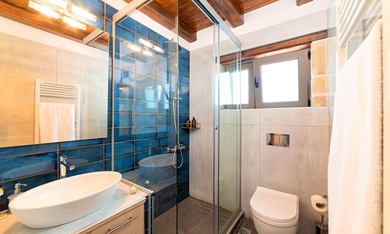 Steve Kois Villa Heated Pool Hriszí Aktí Haniá Kültér fotó